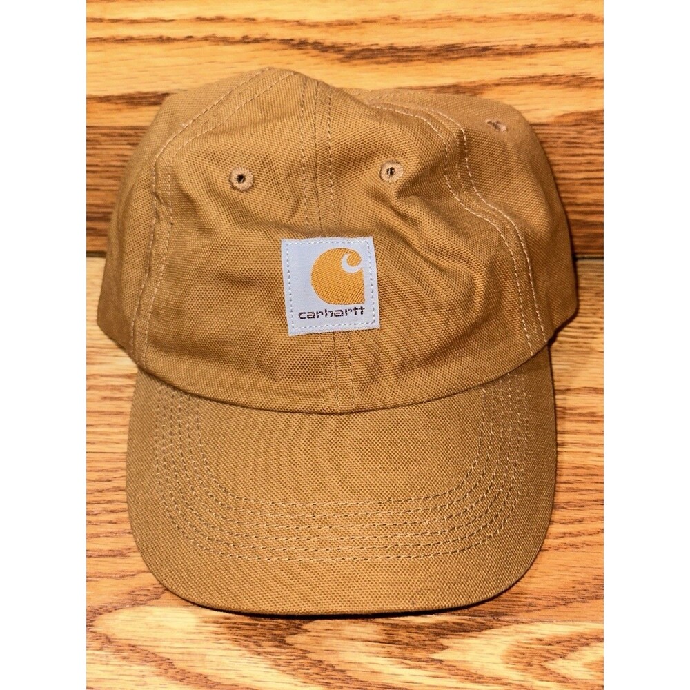 Carhartt Hat Cap Brown Fitted Cotton Classic Adjustable Youth Size BNWOT